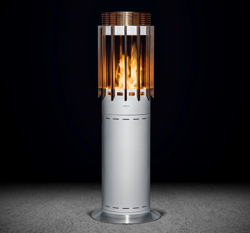 Riscaldamento a infrarossi per esterni da pavimento - HEDGES SELENE - Glammfire - a gas / per uso residenziale / portatile