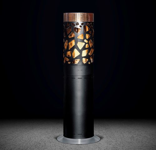Riscaldamento a infrarossi per cortile da pavimento - TILE SELENE - Glammfire - a gas / professionale / portatile