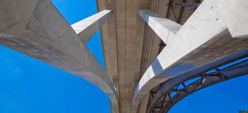 Ponte in cemento armato - Max Bögl - per strada / prefabbricato