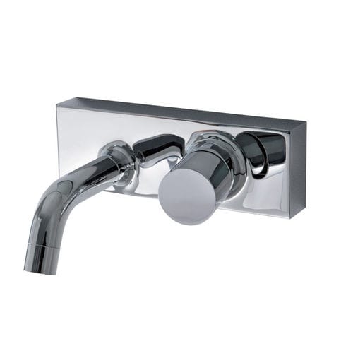 Miscelatore per lavabo - F3861 - Fima Carlo Frattini - da parete / meccanico / in metallo cromato
