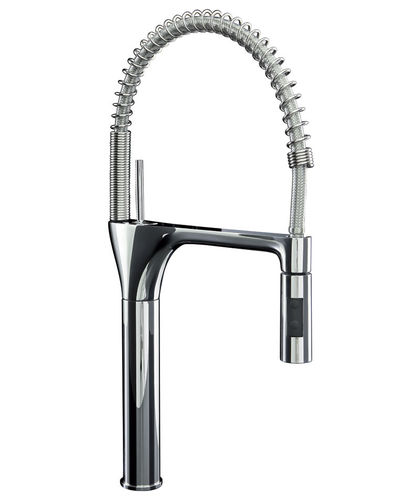 Miscelatore da appoggio - F7027 - Fima Carlo Frattini - in metallo cromato / in ABS / da cucina