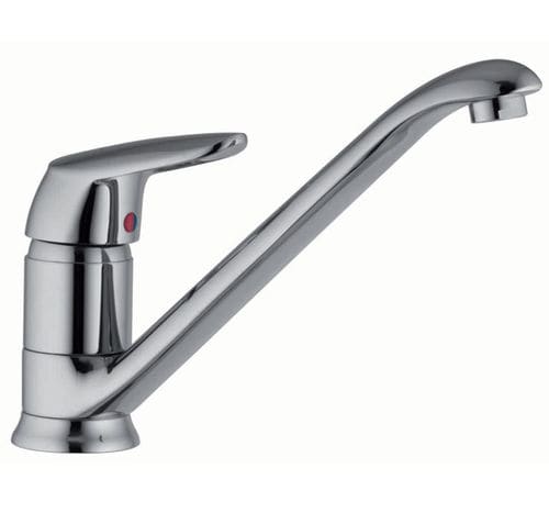 Miscelatore da appoggio - F3207/3 - Fima Carlo Frattini - in metallo cromato / da cucina / 1 foro