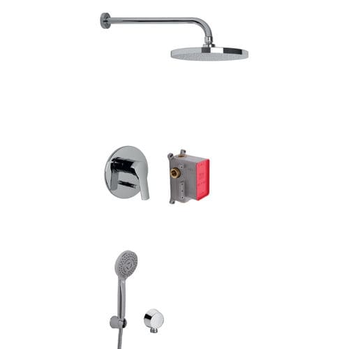 Set doccia da incasso a muro - F3789 - Fima Carlo Frattini - contemporaneo / con doccia a mano / con soffione regolabile
