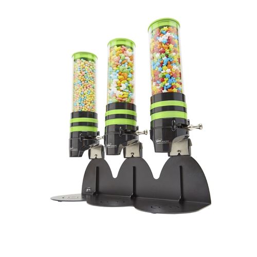 Distributore di topping per gelati da bancone - DCT3-1L (GREEN) - IDM Ltd. - ad isola / per pasticceria / per bar