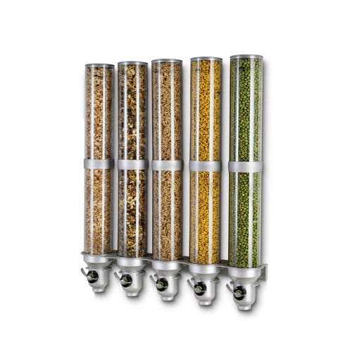 Dispenser di prodotti alimentari secchi da parete - H50L-SI-FF - IDM Ltd. - contract