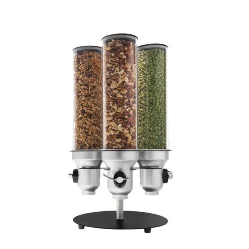 Dispenser di prodotti alimentari secchi da bancone - ACD40C-BL-FF - IDM Ltd. - ad isola / per uso residenziale / per bar