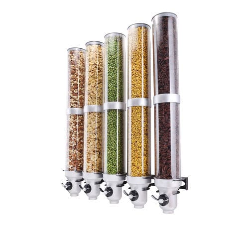 Dispenser di prodotti alimentari secchi da parete - H50L-SI-FF - IDM Ltd. - contract