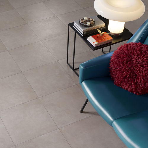 Piastrella in gres porcellanato - DOMUS : TAUPE - Novoceram sas - opaca / da interno / da pavimento