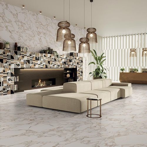 Piastrella in gres porcellanato - ADAGE : ARABESCATO - Novoceram sas - in ceramica / opaca / da interno