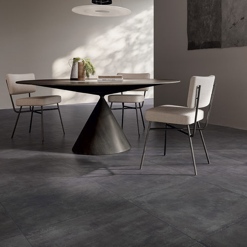 Piastrella in gres porcellanato - MATIC : GRAPHITE  - Novoceram sas - finitura naturale / da interno / da bagno