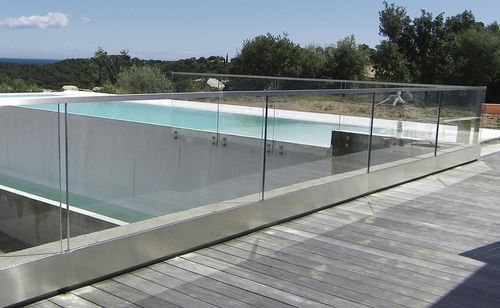 Ringhiera in vetro - RAILY - Trescalini - pannelli in vetro / da esterno / per balcone