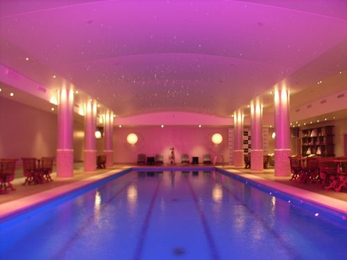 Soffitto teso in tela - POOLS & SPAS - Stretch Ceilings - acustico / decorativo / luminoso