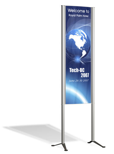 Totem pubblicitario - MCFT - Vista System - per edifici pubblici