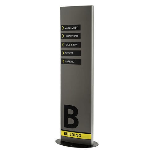 Totem di segnalazione - Pylon/Toem - Vista System - pubblicitario / decorativo / illuminato