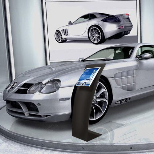 Cartello pubblicitario da interno - MCFT : AUTO SHOWROOM - Vista System - in acciaio