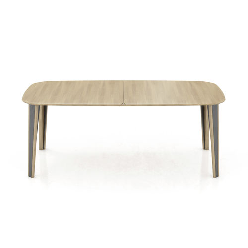 Tavolo da pranzo contemporaneo - SHEFFIELD PB1 - Mobitec Systems S.A. - in legno massiccio / impiallacciato in legno / rettangolare