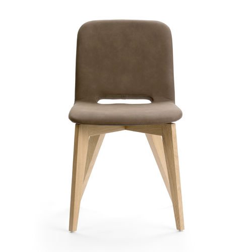Sedia contemporanea - PAMP BI H47 PB -A - Mobitec Systems S.A. - da interno / in tessuto / in pelle