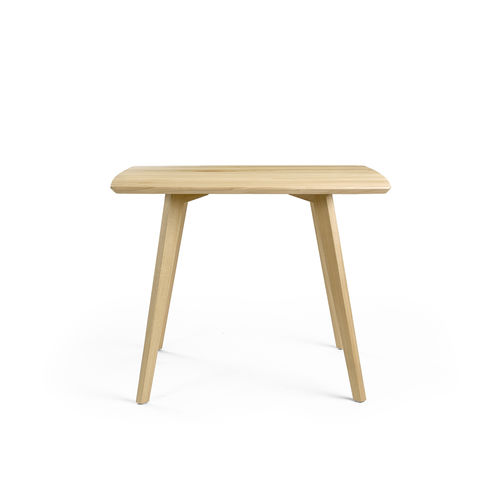 Tavolo contemporaneo - MOOD#T1 H90 PB - Mobitec Systems S.A. - in legno massiccio / con supporto in legno massiccio / rettangolare