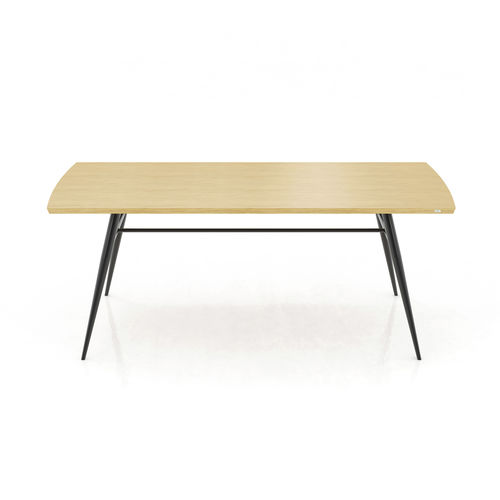Tavolo da pranzo contemporaneo - MOOD#T8 H77 PM - Mobitec Systems S.A. - in metallo / in Fenix NTM / in legno massiccio