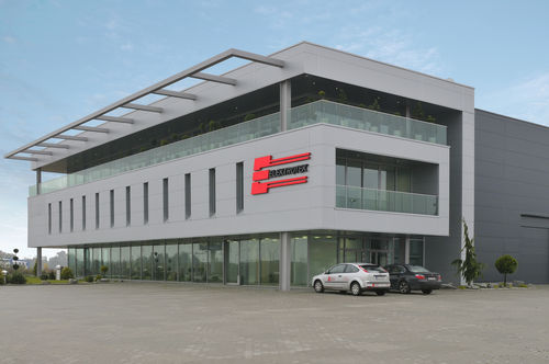 Edificio prefabbricato - ADJOINING ADMINISTRATIVE - ASTRON - modulare / in acciaio galvanizzato / in vetro