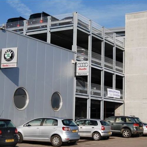Edificio prefabbricato - MULTI-STOREY CAR - ASTRON - modulare / in acciaio galvanizzato / su ossatura metallica