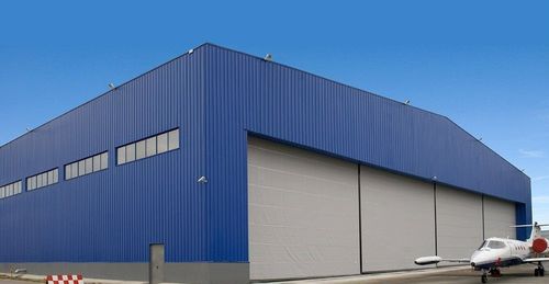 Edificio prefabbricato - AIRCRAFT HANGAR - ASTRON - modulare / in acciaio galvanizzato / su ossatura metallica