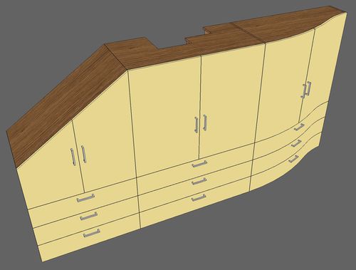Software di progettazione di mobili - SPAZIO3D PROFESSIONAL - BRAINSOFTWARE - SPAZIO3D - CAD / per strutture in calcestruzzo
