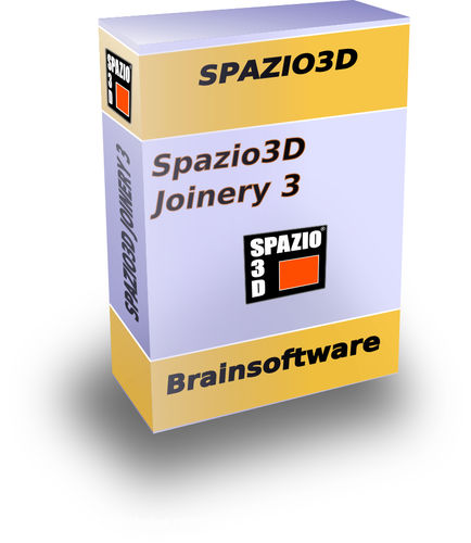 Software di gestione produzione - SPAZIO3D JOINERY 3 - BRAINSOFTWARE - SPAZIO3D - per serramenti