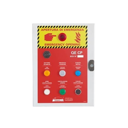 Pulsante di emergenza - QE CP - CAODURO - di controllo