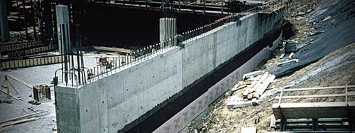 Membrana impermeabilizzante di drenaggio - ENVIROSHEET®  - CETCO EUROPE - in rotoli / in gomma / in composito