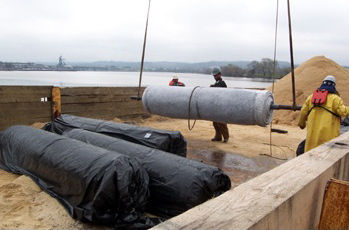 Geotessile non-tessuto - REACTIVE CORE MAT™ ORGANOCLAY® - CETCO EUROPE - in tessuto / per drenaggio