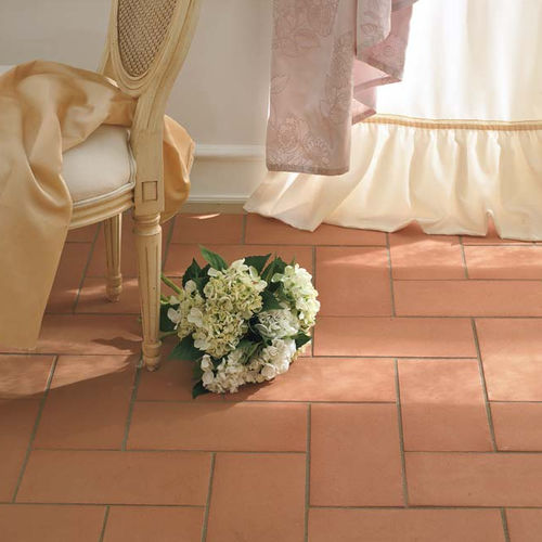 Piastrella in terracotta - NATURA - COTTO IMPRUNETA - a rilievo / da interno / da pavimento