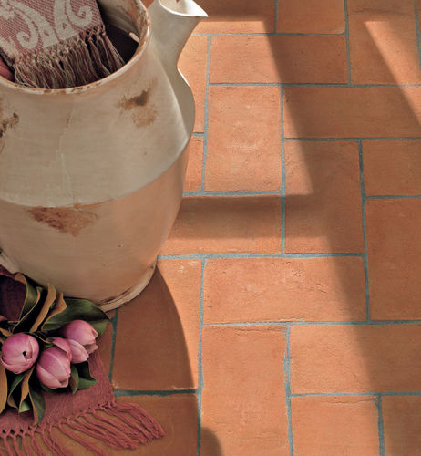 Piastrella in ceramica - TAVELLA IMPRUNETINA - COTTO IMPRUNETA - opaca / per interni / da esterno