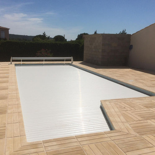 Protezione per piscina a tapparella - Azenco Groupe - automatica / di sicurezza / termica