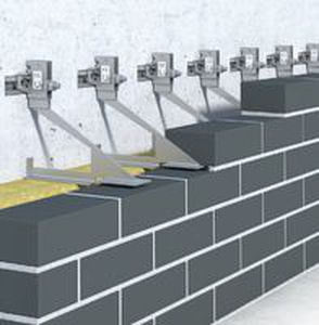 Sistema di fissaggio in acciaio inossidabile - HK5 - HALFEN - per rivestimento di facciata / per esterni