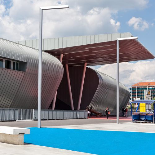 Lastra per copertura in metallo - FALZONAL® - PREFA Aluminiumprodukte GmbH - colorata