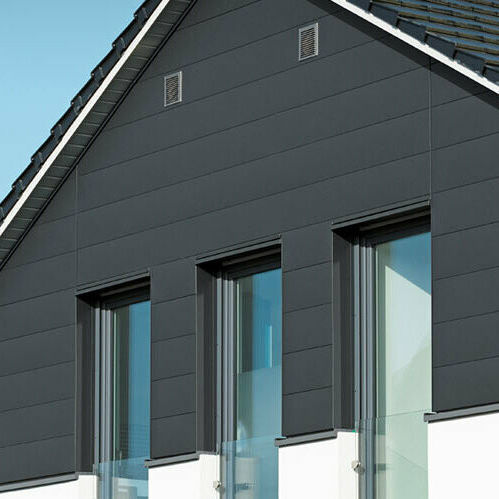 Rivestimento di facciata in pannelli - SIDING - PREFA Aluminiumprodukte GmbH - in alluminio / orizzontale / riciclato