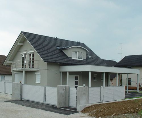 Casa prefabbricata - WITH FIREPLACE - Riko Hiše - ecologica / a risparmio energetico / contemporanea
