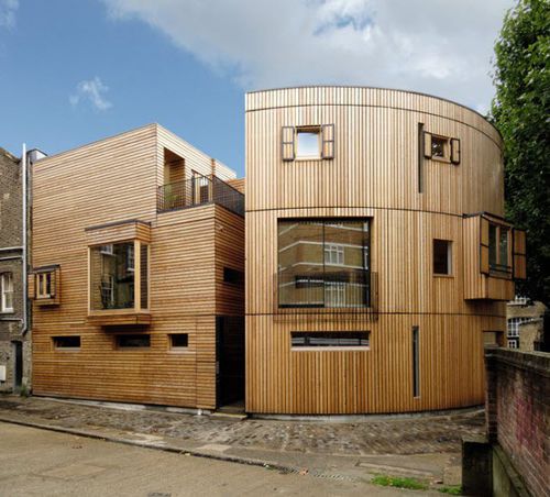 Edificio prefabbricato - BRITISH CAPITAL - Riko Hiše - duplex / in legno massiccio / in legno lamellare