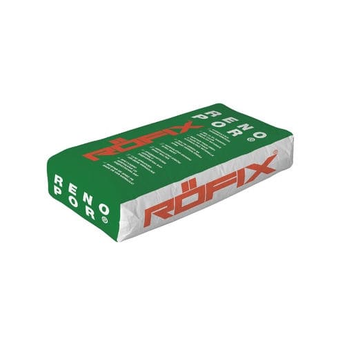 Malta collante di rasatura - RENOPOR® - ROEFIX - alla calce / per cemento