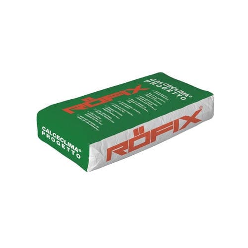 Intonaco di preparazione - CALCECLIMA® PROGETTO - ROEFIX - da interno / da esterno / per muro