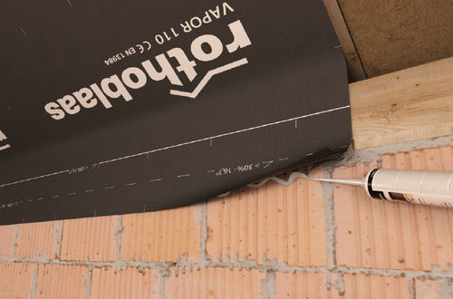 Barriera al vapore in polietilene - VAPOR 110 - ROTHO BLAAS - per muri