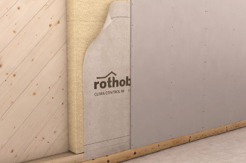 Barriera al vapore in polipropilene - CLIMA CONTROL 77 - ROTHO BLAAS - per muri
