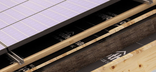 Membrana impermeabilizzante per tetti - BYTUM PHOTOVOLTAIC - ROTHO BLAAS - in rotoli / bituminosa