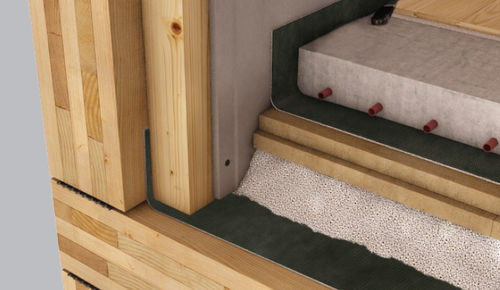 Membrana impermeabilizzante per solaio - SILENT FLOOR - ROTHO BLAAS - bistrato / bituminosa