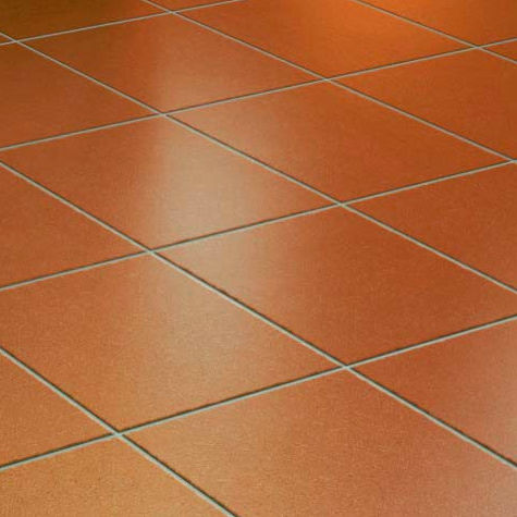 Piastrella in ceramica - SOLAVA - in terracotta / a rilievo / lucida