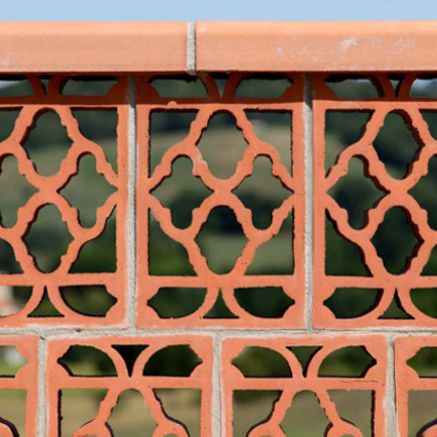 Mattone per muro - VALDARNO / GENZIANA / IRIS / QUADRO - SOLAVA - per parete / di ventilazione