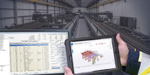 Software di gestione - POWERFAB - TEKLA - di project management / per strutture in calcestruzzo / per struttura in acciaio
