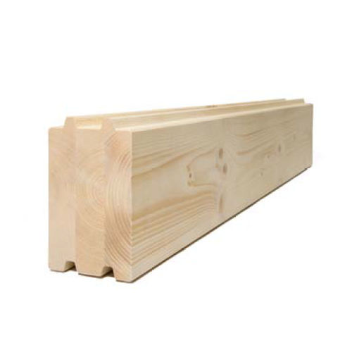 Tronco in legno lamellare - Theurl Holz - tagliafuoco