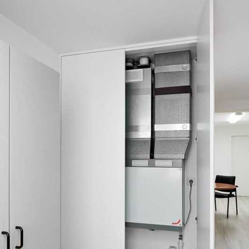 Condotto di ventilazione flessibile - CPP-DOUBLE - Zehnder - in polipropilene / termoisolante